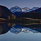 Moorweiher im letzten Abendlicht