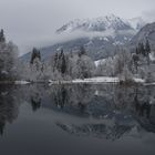 Moorweiher im Winter