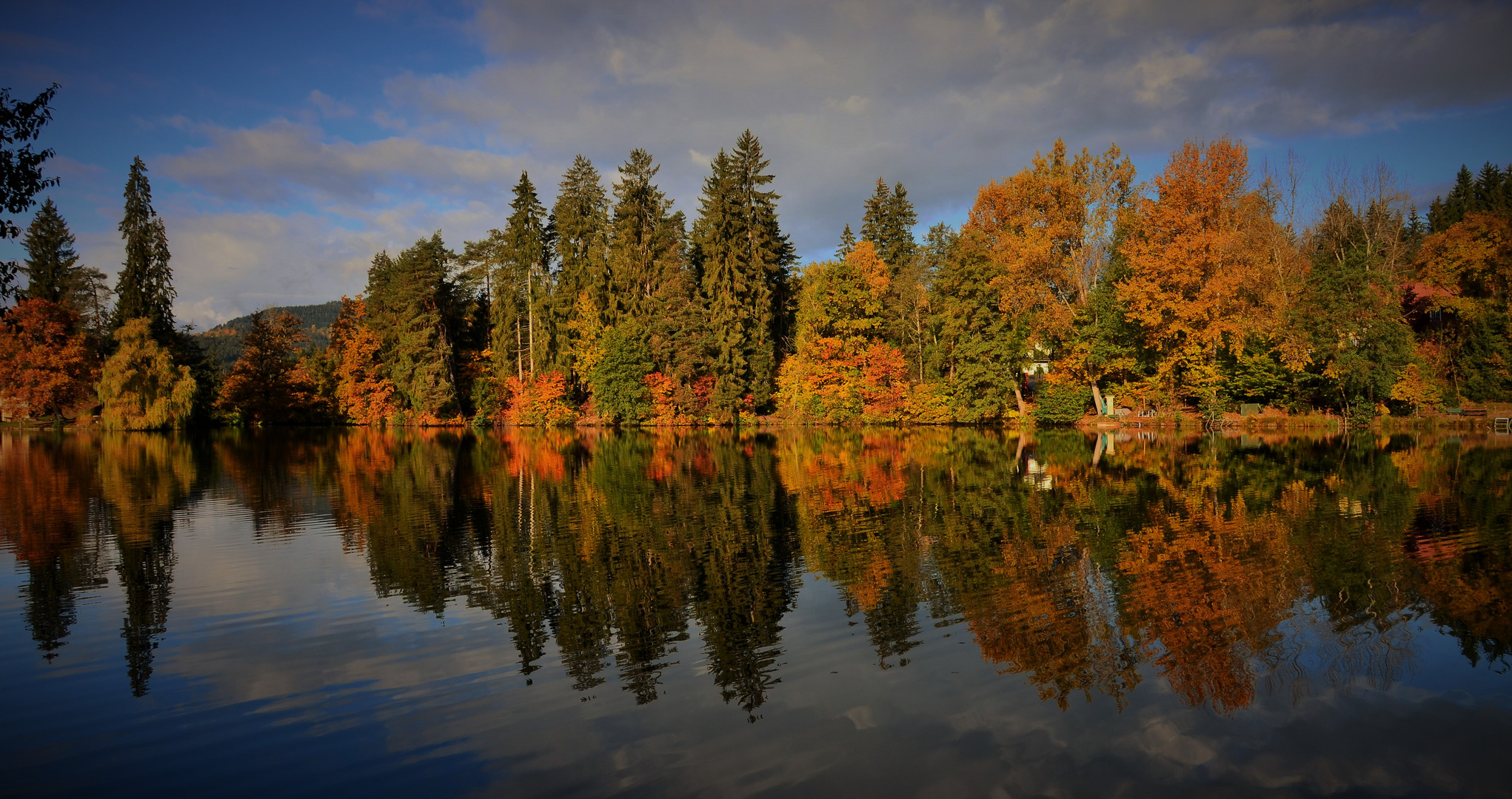 Moosburger Teiche Foto & Bild landschaft, jahreszeiten, bach, fluss