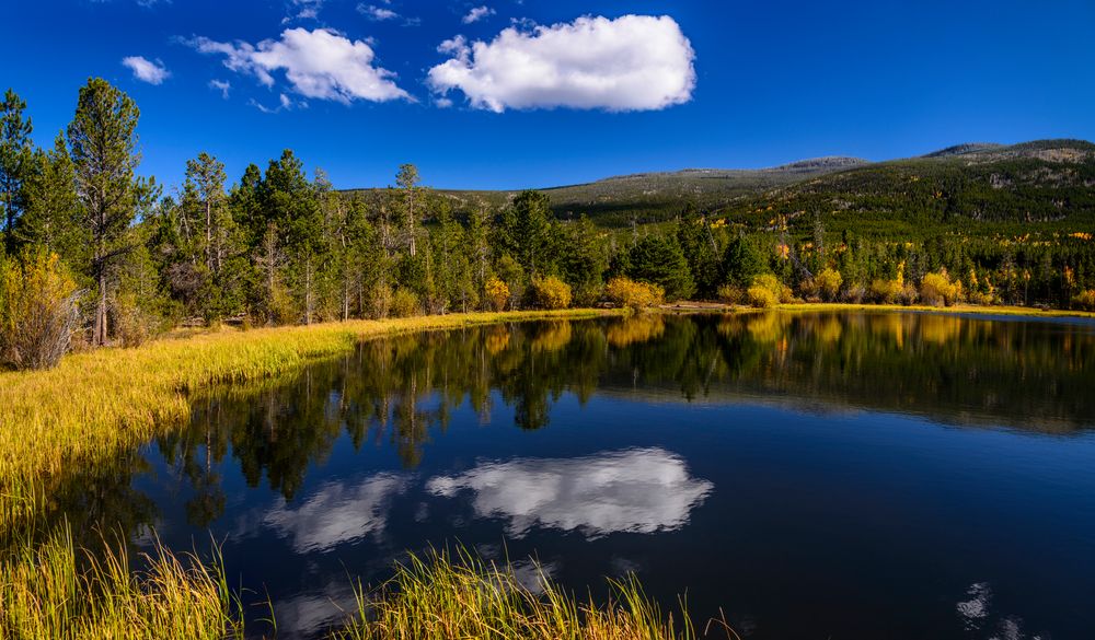 Moose Pond, Flaming Gorge, Utah, USA