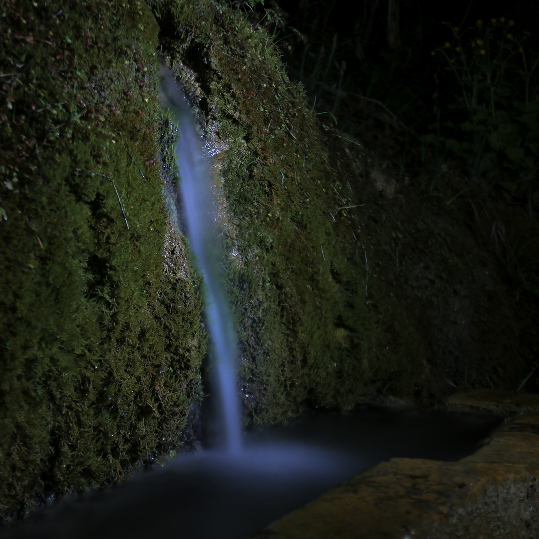 Moosiger Wasserfall im Zellertal