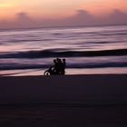 Moped am Strand von Pan Thiet