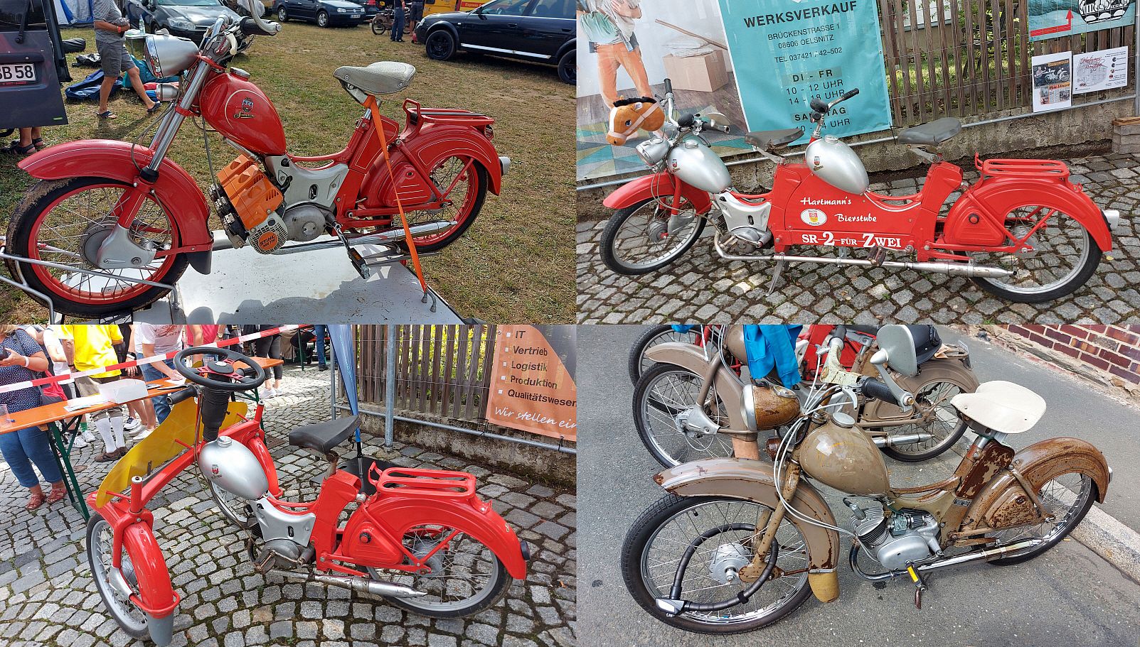 Moped - Basteleien beim Simsontreffen SR2