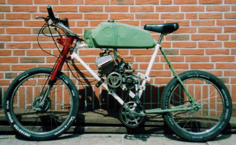 Moped Eigenbau von 1999