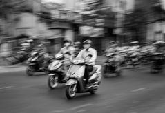 Mopeds in Saigon