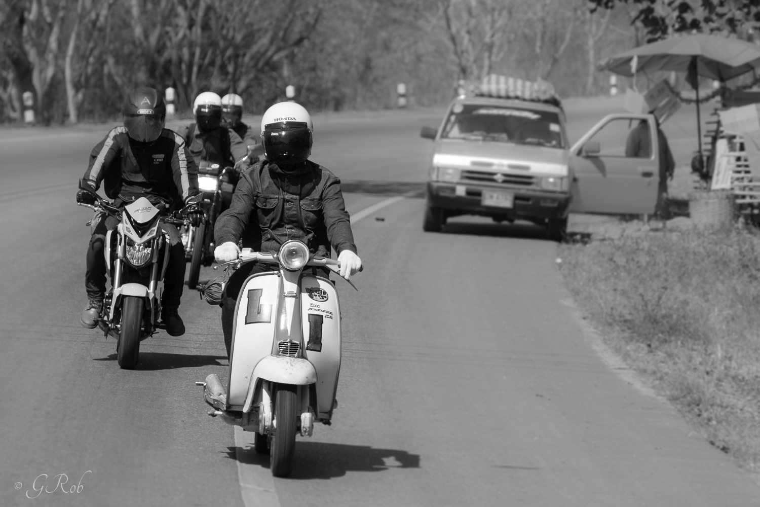 Mopedtour in Thailand