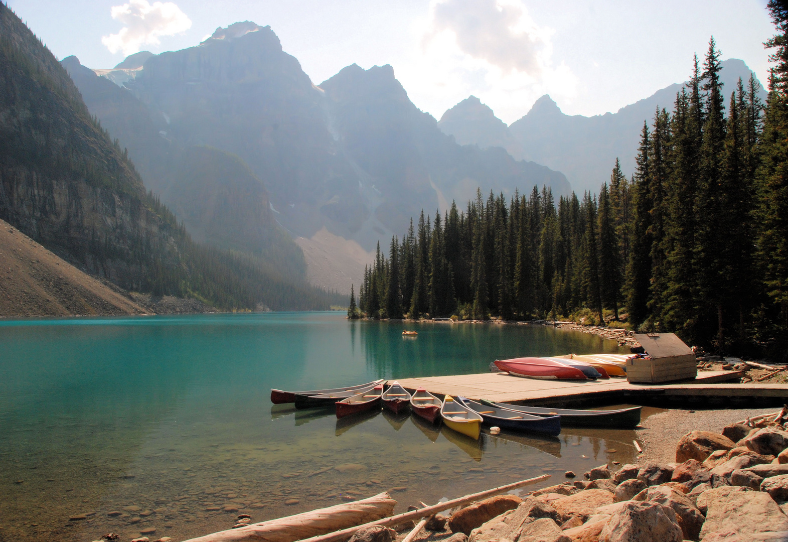 Moraine Lake (Alberta, Canada) 2009