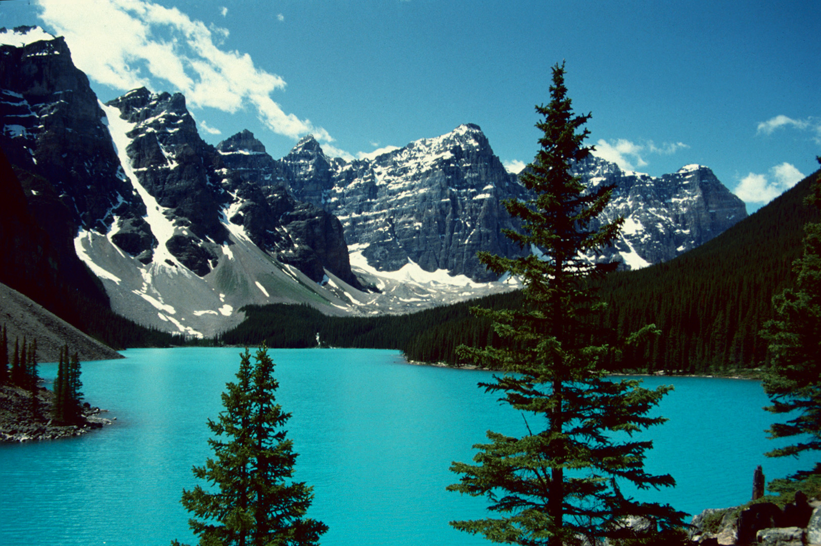 Moraine Lake, Banff N.P. AB - 1992