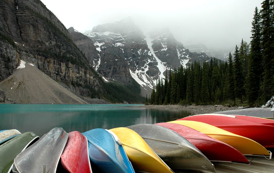 Moraine Lake...