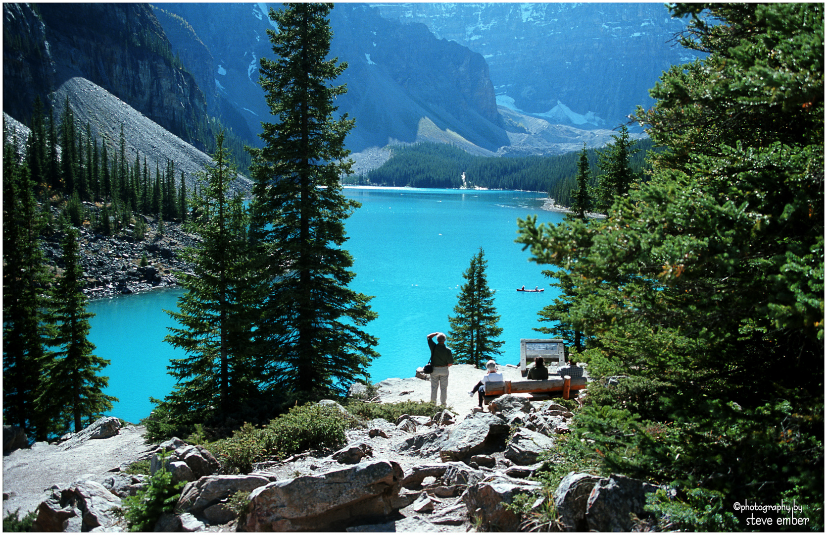 Moraine Lake from the Rockpile