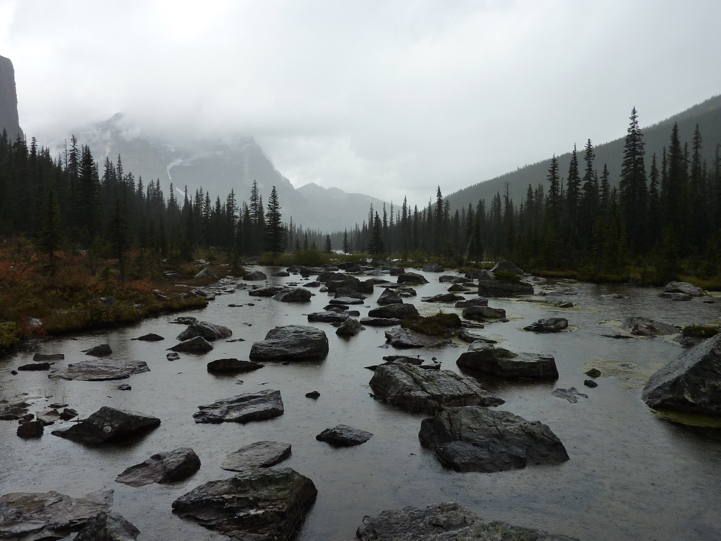 Moraine Lake - hike to Consolation Lakes, Canada