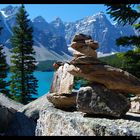 Moraine Lake - Inukshuk