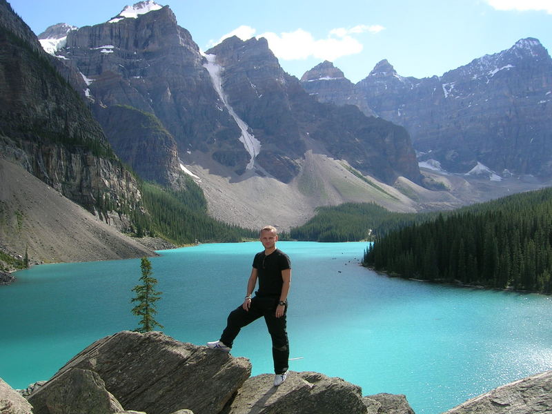 Moraine Lake ( Kanada )