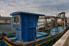 Morbide Krabbenfischer Boote