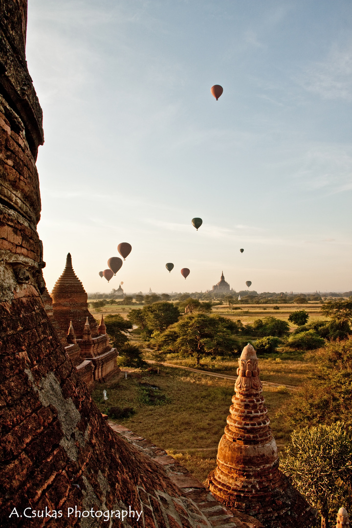 More balloons over Bagan.