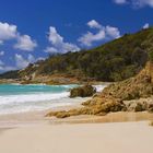 moreton island, honeymoon bay