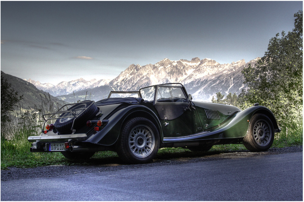 .... Morgan in den Alpen ....