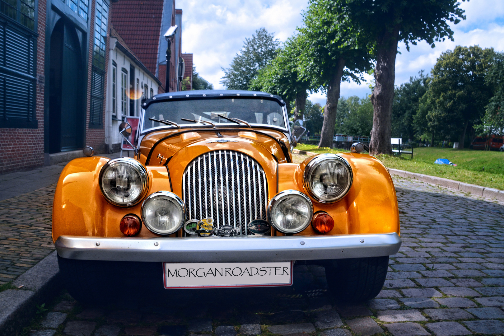 Morgan Roadster - Vorderansicht