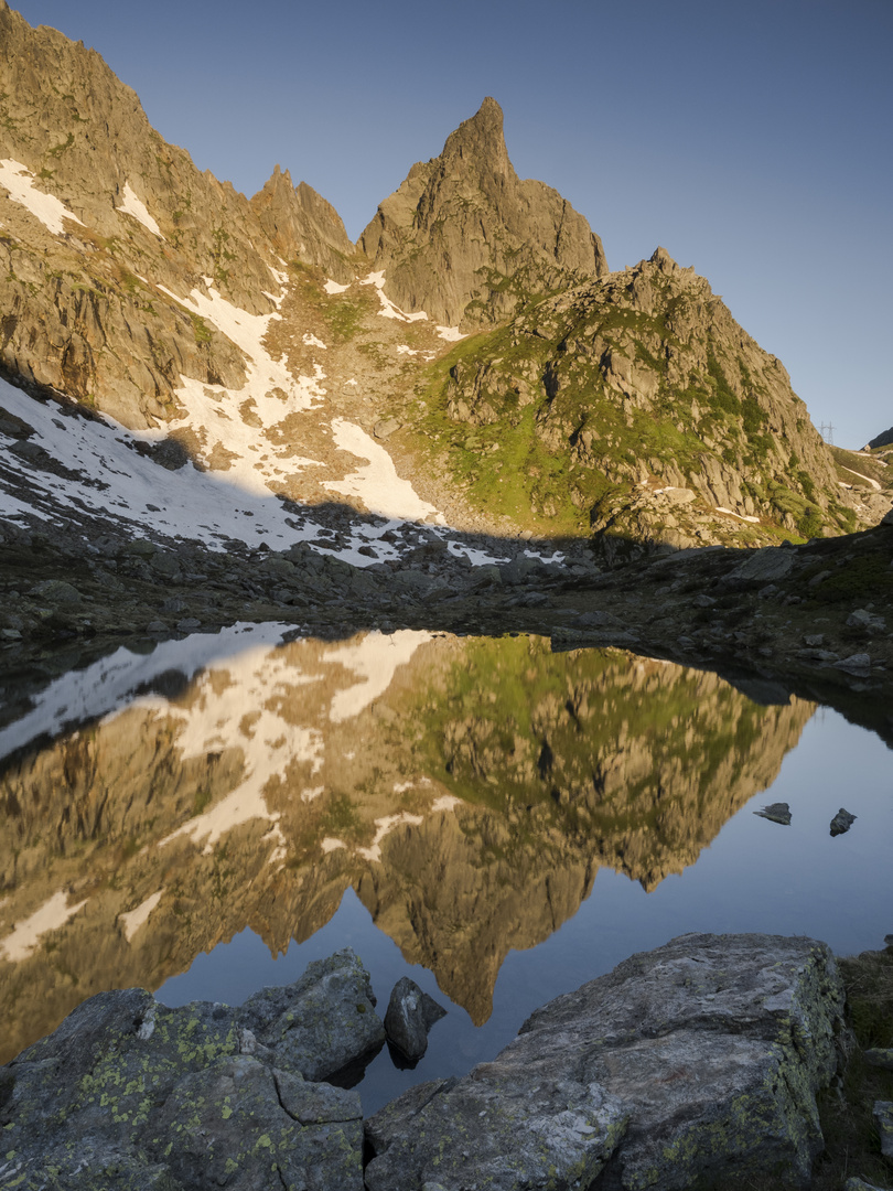 Morgen am Bergsee