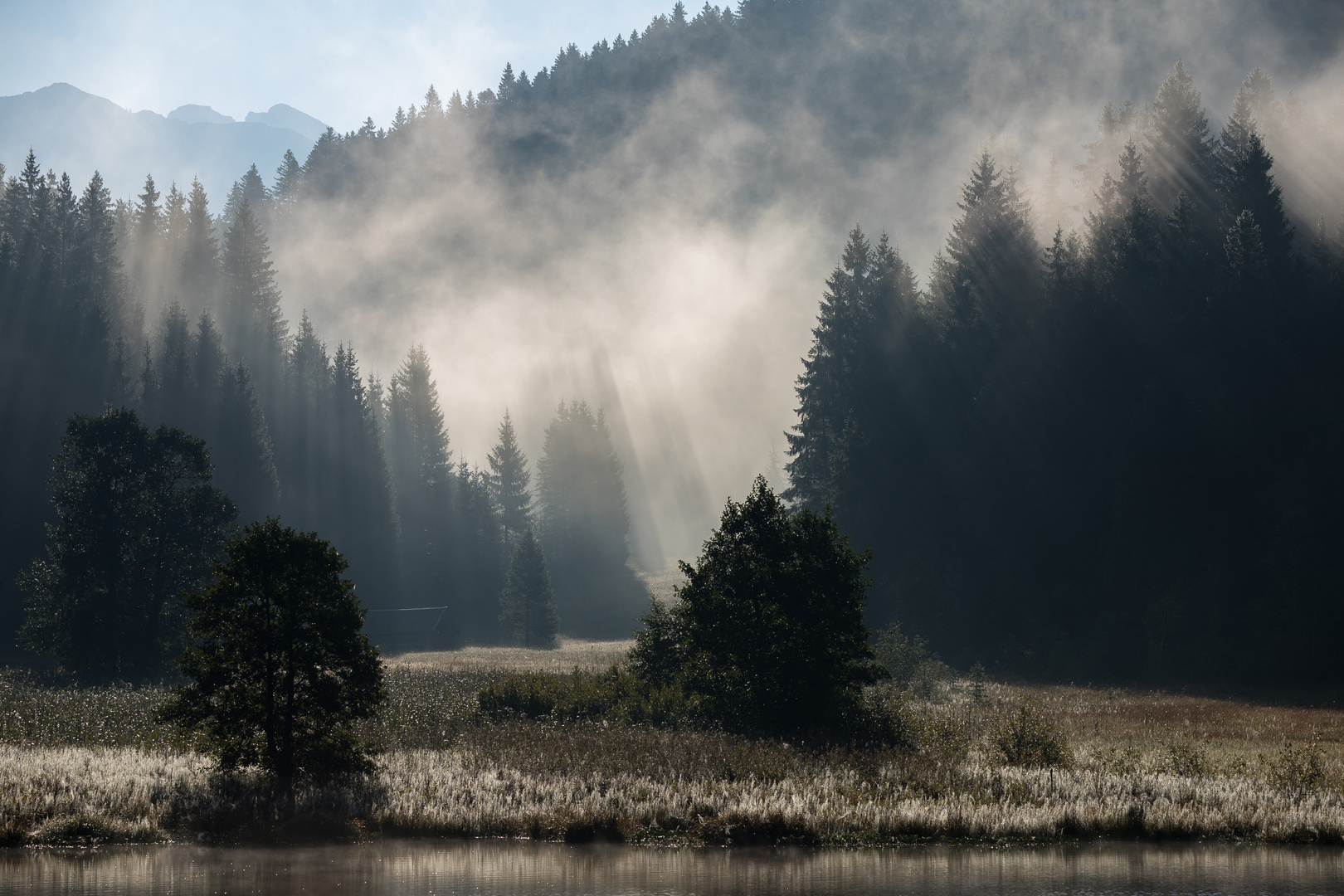 Morgen am Geroldsee