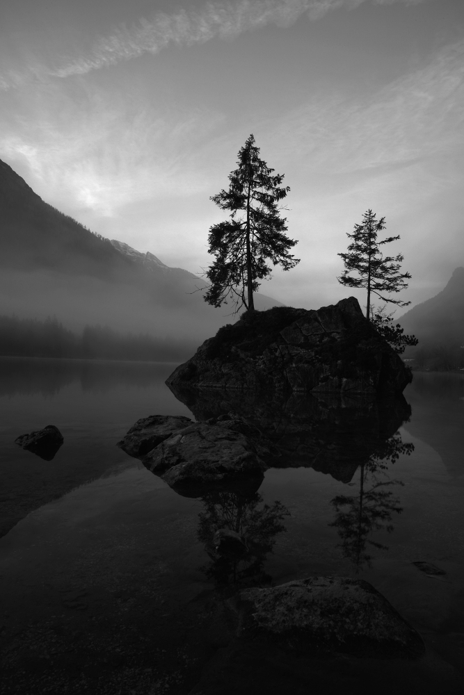 Morgen am Hintersee