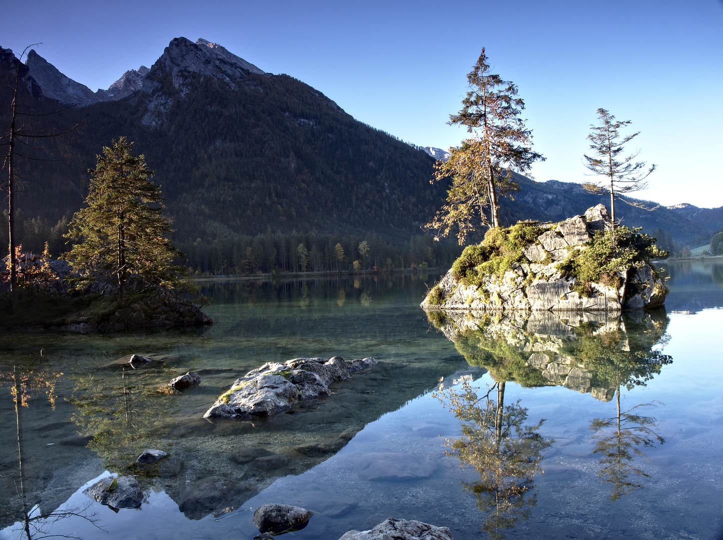 Morgen am Hintersee