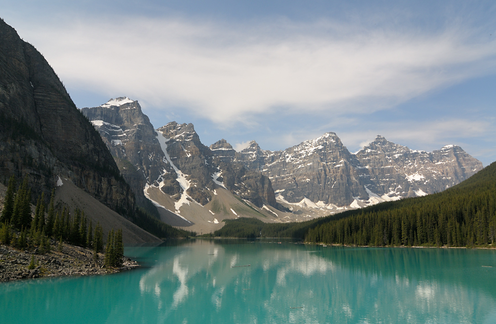 Morgen am Moraine Lake