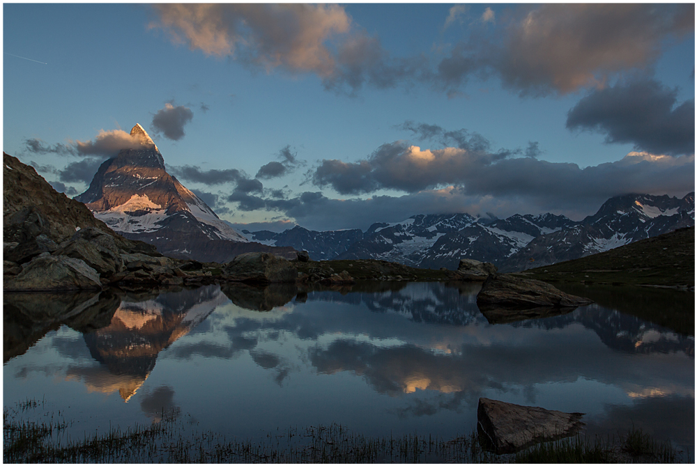 Morgen am Riffelsee