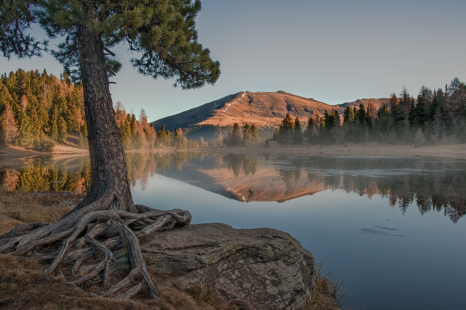 Morgen am Schwarzsee