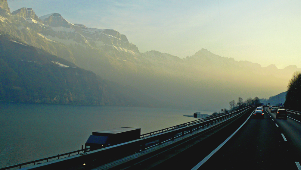 Morgen am Walensee