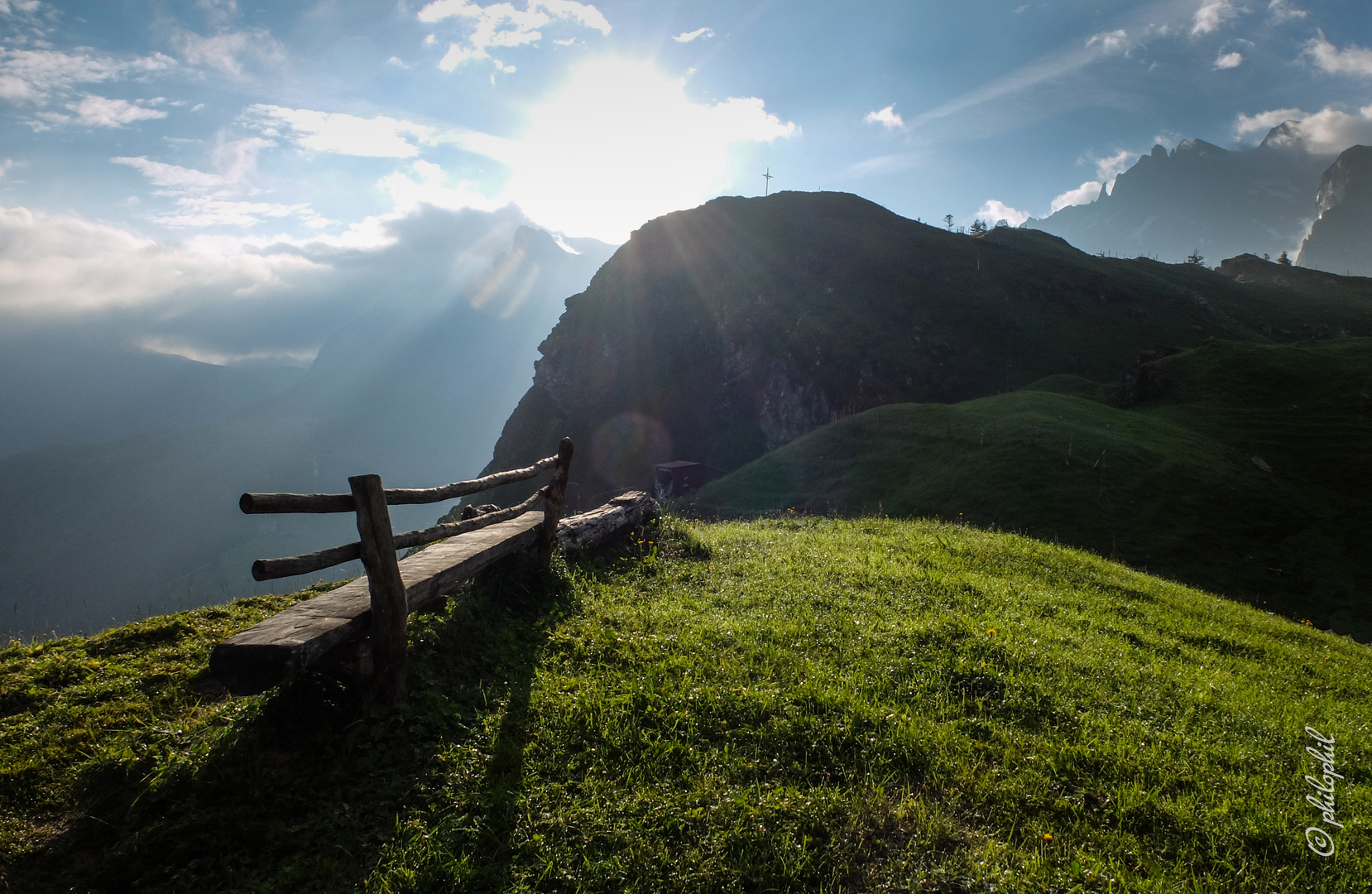 Morgen auf der Alp