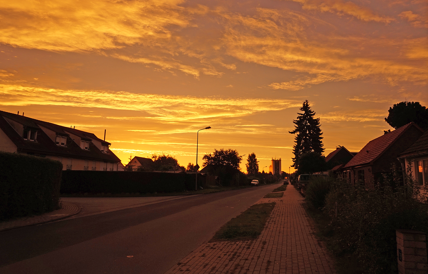 Morgen des2.10.17 im Althöfer Weg