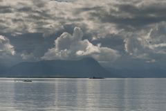 Morgen gibts Sturm sagt der Kapt. der Baldur!