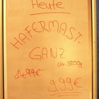 MORGEN: HAFERMAST - HALB