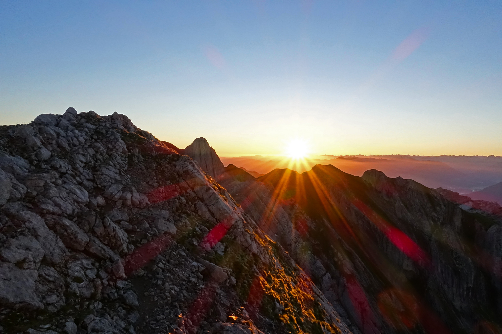 Morgen im Alpstein-Gebiet