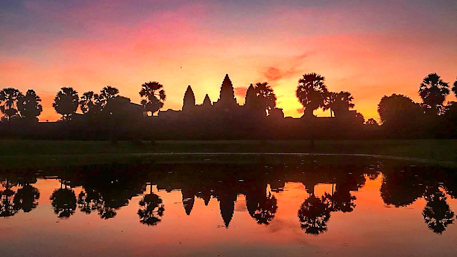 Morgen in Angkor Wat