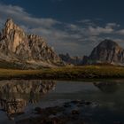 Morgen in den Dolomiten