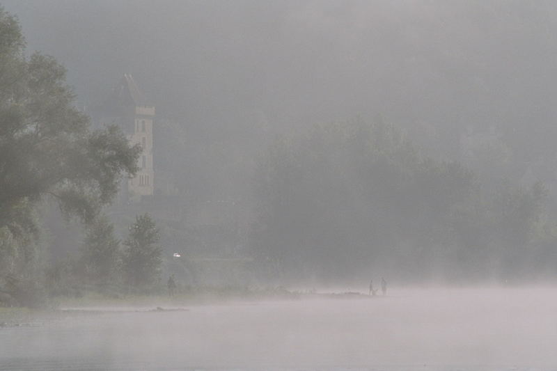 Morgen in der Dordogne