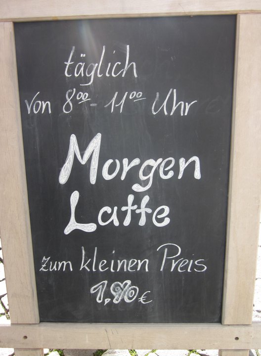 Morgen-Latte