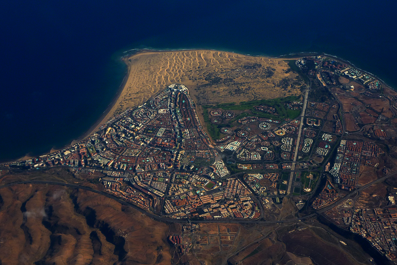 Morgen seh ich Maspalomas nicht von oben