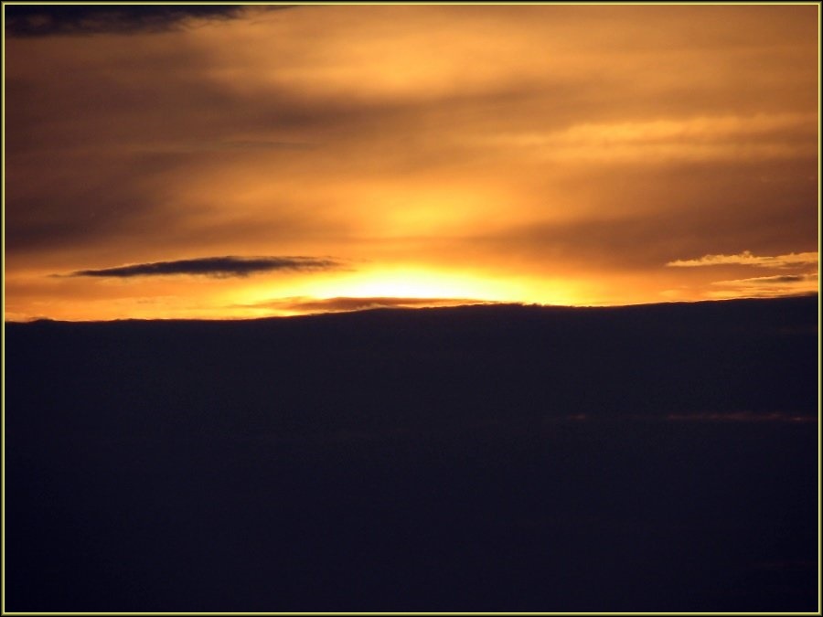 Morgen Sehen Wir Uns Wieder Foto Bild Sonnenuntergange