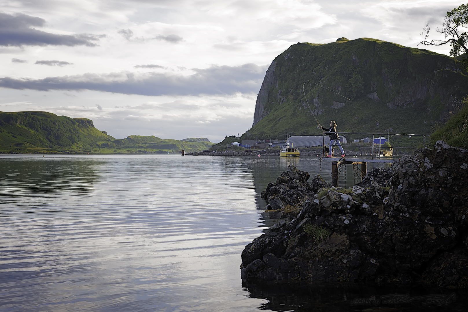 Morgen über dem Sund of Kerrera