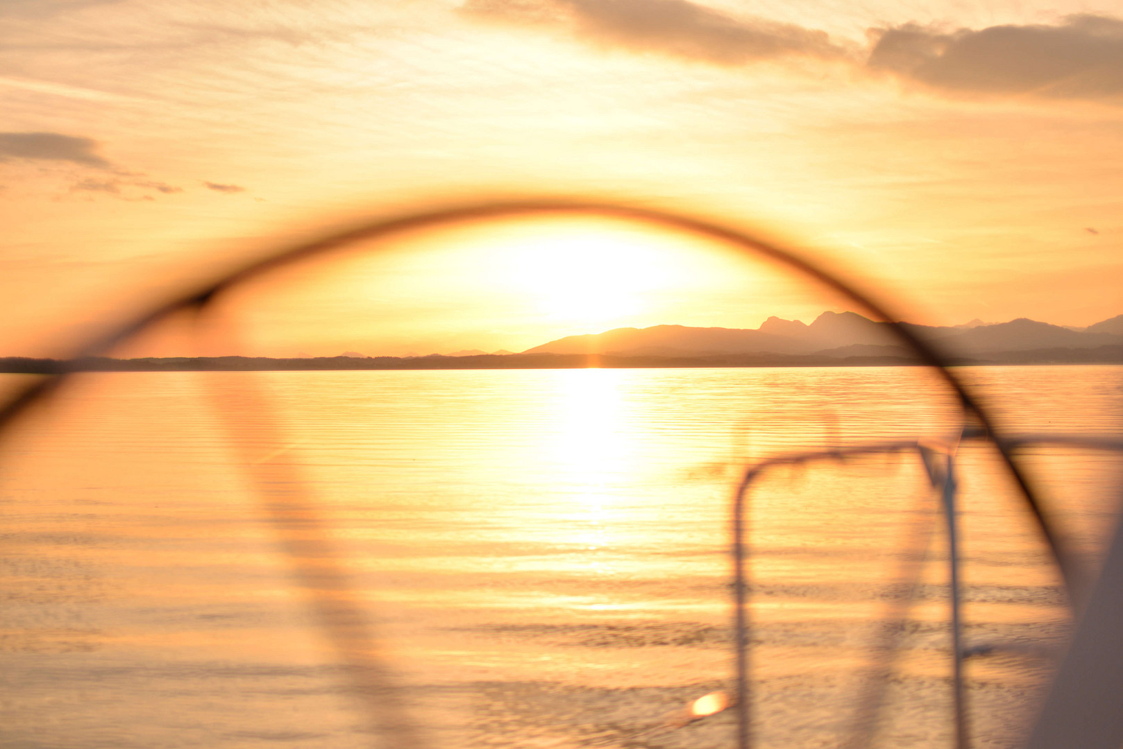 Morgen wird ein schöner Tag zum segeln!