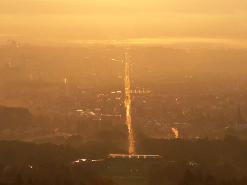 Morgenblick vom Herkules