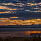 Morgenblick von Ilkahöhe auf Starnberger See