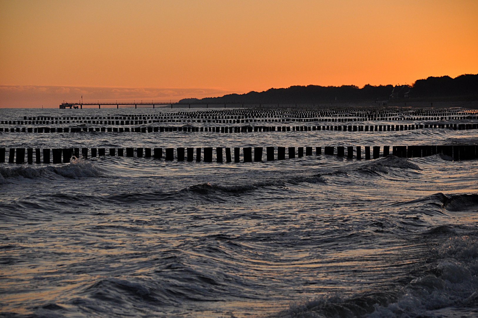 Morgenbrandung auf Zingst