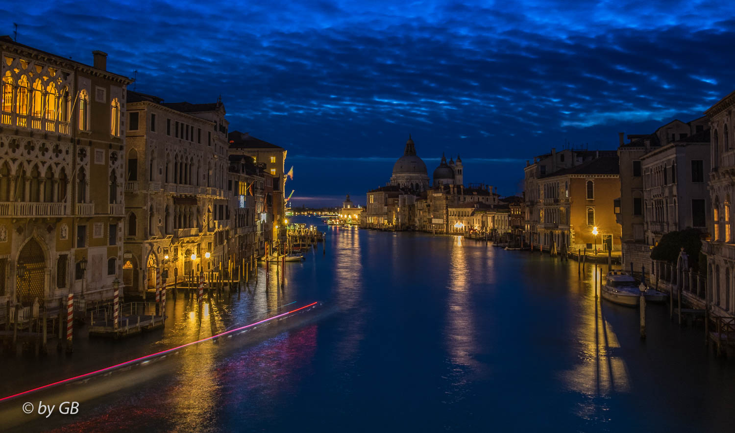 Morgendämmerung am Canal Grande