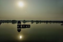 Morgendämmerung am Gadirsar See