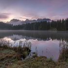 *Morgendämmerung am Geroldsee*