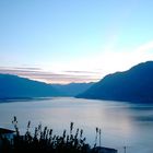 Morgendämmerung am Lago Maggiore